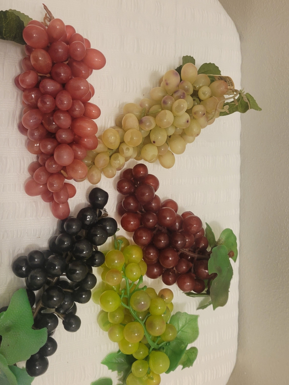 Assorted Artificial Grape Clusters - Multi Color